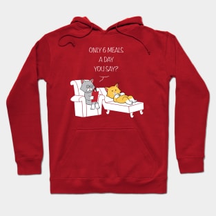 Only 6 Meals A Day Hoodie